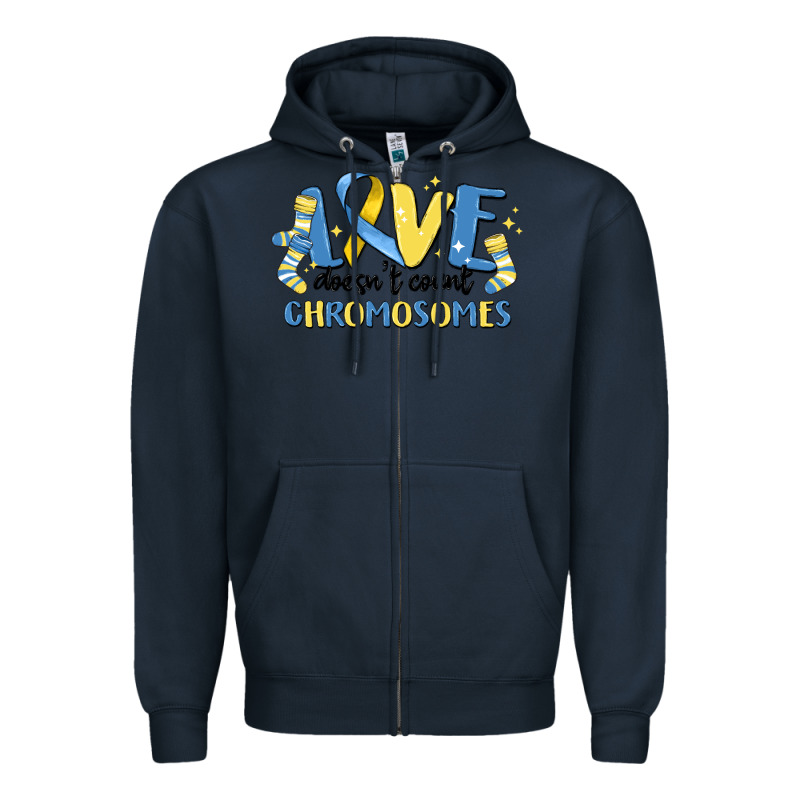 Love Dose Count Chromosomes Zipper Hoodie by MaliasSmallBusiness | Teevron