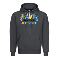 Smoke love dose count chromosomes Zipper Hoodie - MaliasSmallBusiness