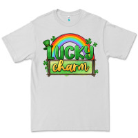 Dove Grey lucky charm Premium Tee - MaliasSmallBusiness
