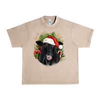 French Oak christmas black angus Urban Heavy Tee - JahusDesignShop