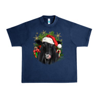 Navy christmas black angus Urban Heavy Tee - JahusDesignShop