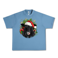Pebble Blue christmas black angus Urban Heavy Tee - JahusDesignShop