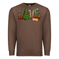 Chestnut Love Christmas tree cake Premium Sweatshirt - NancyCooperArtShop