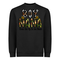 Black boy nana from son up to son down Heavyweight Sweatshirt - CowhideDigitalArt
