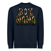 Navy boy nana from son up to son down Heavyweight Sweatshirt - CowhideDigitalArt