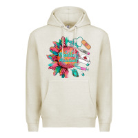 Oatmeal Heather western  medical assistant  medical instruments Premium Hoodie - BarkalooDesign