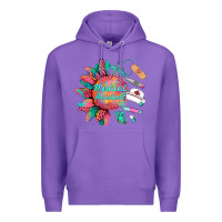 Purple western  medical assistant  medical instruments Premium Hoodie - BarkalooDesign