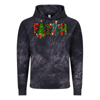 Cloud Black christmas faith with cross Vintage Hoodie - CowhideDigitalArt