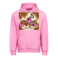 Fuchsia Pink happy fall y'all cowgirl Urban Hoodie - TumblerDesignByShophia