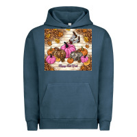 Pigment Midnight Navy happy fall y'all cowgirl Urban Hoodie - TumblerDesignByShophia
