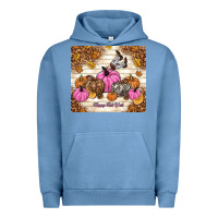 Pigment Pebble Blue happy fall y'all cowgirl Urban Hoodie - TumblerDesignByShophia