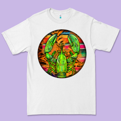 Lobster Premium Tee Designed By Barkaloodesign