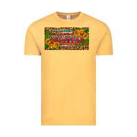 Vintage Mustard Chingona license plate Vintage Tee - HRA Design Shop