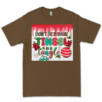 Cacao don't get your tinsel in a tangle Premium Tee - MaliasSmallBusiness