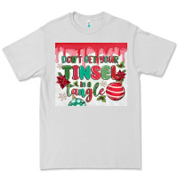Dove Grey don't get your tinsel in a tangle Premium Tee - MaliasSmallBusiness