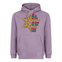 Lavender christmas snowflake Heavyweight Hoodie - MaliasSmallBusiness