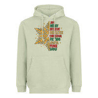 Matcha christmas snowflake Heavyweight Hoodie - MaliasSmallBusiness