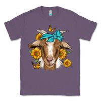 Lavender sunflower bandana goat Classic Tee - Jasminsmagicworld