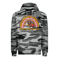 Slate Camo back to school rainbow hello third grade Premium Hoodie - AdoDesignShop