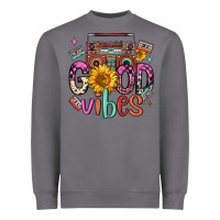 Storm good vibes cassette boombox Heavyweight Sweatshirt - FaDigitalArtStudio