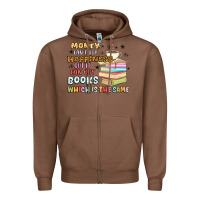 Chestnut money can't buy happiness but it can buy books Zipper Hoodie - MaliasSmallBusiness