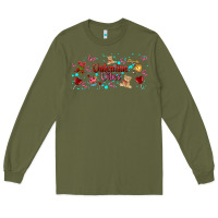 Army Green love vibes and valentines Long Sleeve Tee - AdoDesignShop