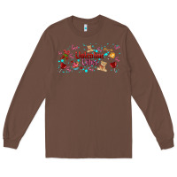 Chestnut love vibes and valentines Long Sleeve Tee - AdoDesignShop