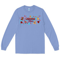 Colony Blue love vibes and valentines Long Sleeve Tee - AdoDesignShop