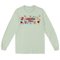 Matcha love vibes and valentines Long Sleeve Tee - AdoDesignShop