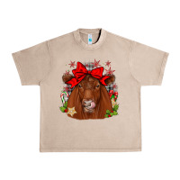 French Oak christmas red angus Urban Heavy Tee - JahusDesignShop