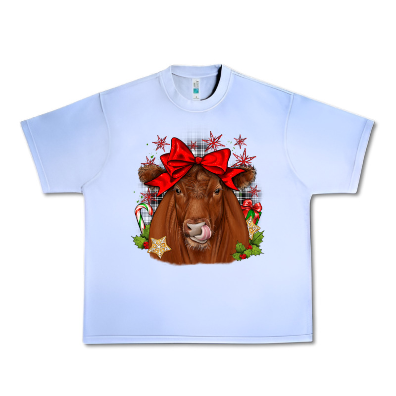 Christmas Red Angus Urban Heavy Tee by JahusDesignShop | Teevron