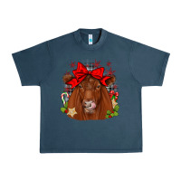 Midnight Navy christmas red angus Urban Heavy Tee - JahusDesignShop