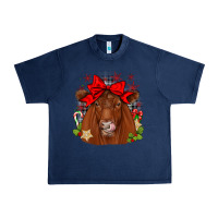 Navy christmas red angus Urban Heavy Tee - JahusDesignShop