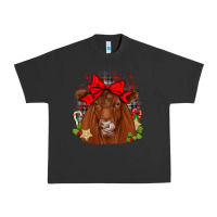 Pigment Black christmas red angus Urban Heavy Tee - JahusDesignShop