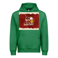 Emerald i'm just here for the butterbeer Urban Hoodie - TumblerDesignByShophia