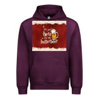 Mauve Wine i'm just here for the butterbeer Urban Hoodie - TumblerDesignByShophia