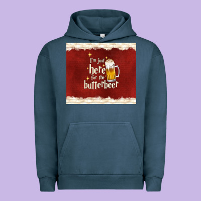 I'm Just Here For The Butterbeer Urban Hoodie Designed By Tumblerdesignbyshophia