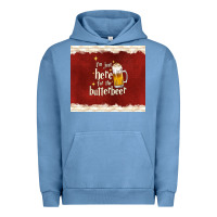 Pigment Pebble Blue i'm just here for the butterbeer Urban Hoodie - TumblerDesignByShophia