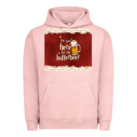Pigment Salmon i'm just here for the butterbeer Urban Hoodie - TumblerDesignByShophia