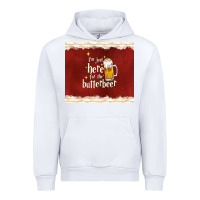 White i'm just here for the butterbeer Urban Hoodie - TumblerDesignByShophia