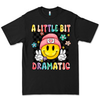 Black a little bit dramatic Premium Tee - MaliasSmallBusiness