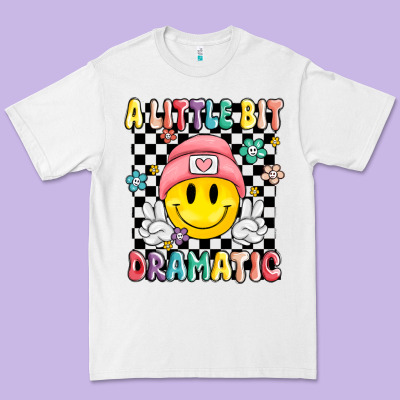 Premium Tee a little bit dramatic
