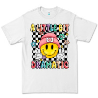 White a little bit dramatic Premium Tee - MaliasSmallBusiness