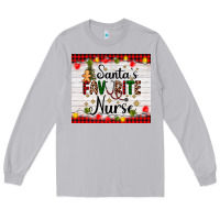 Moon Dust santa's favorite nurse Long Sleeve Tee - AdoDesignShop