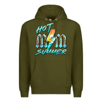 Army Green hot mom summer Premium Hoodie - BarkalooDesign