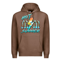 Chestnut hot mom summer Premium Hoodie - BarkalooDesign