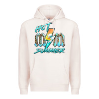 Pale Pink hot mom summer Premium Hoodie - BarkalooDesign