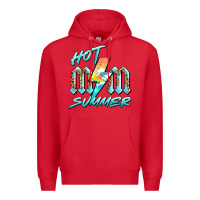 Red hot mom summer Premium Hoodie - BarkalooDesign