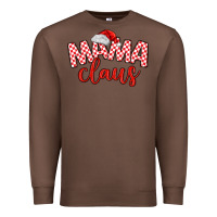 Chestnut Mama Claus Premium Sweatshirt - MaliasSmallBusiness