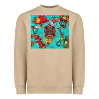Mushroom firefighter elementary Heavyweight Sweatshirt - HRA Design Shop